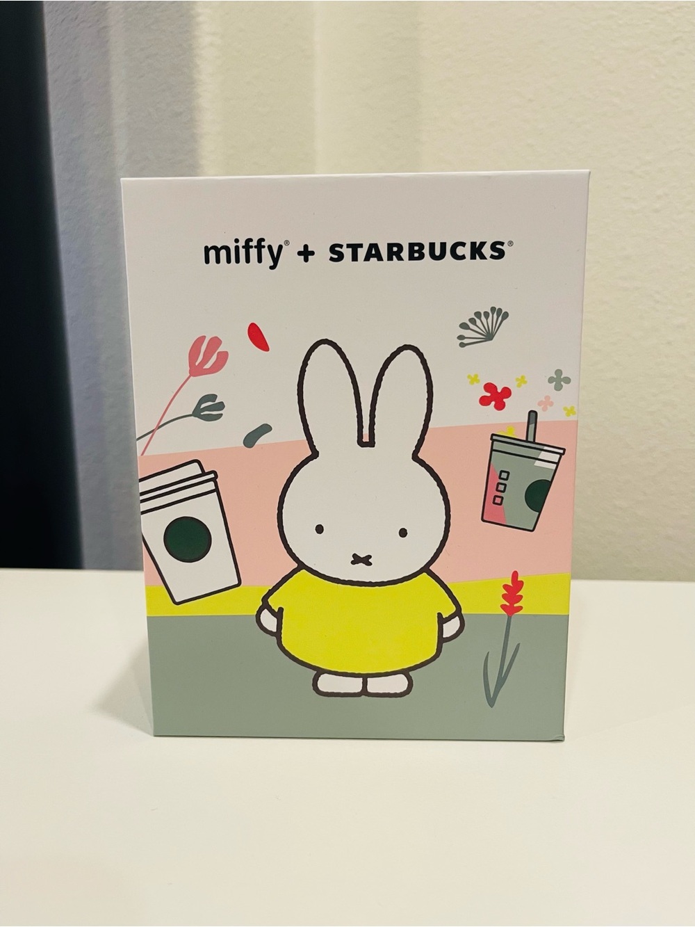 Miffy + Starbucks Ceramic Mug with Miffy Lid New in Box - Picture 2 of 2